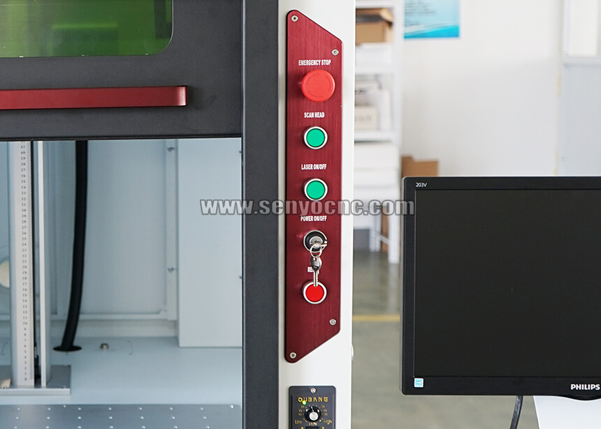 Fiber Laser Marking Machine with CCD Visual Positioning System