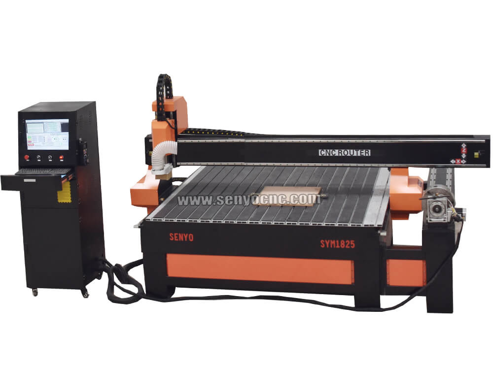 4th Axis Rotary Cnc Router Wood Carving Machine