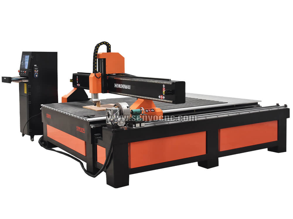 4th Axis Rotary Cnc Router Wood Carving Machine