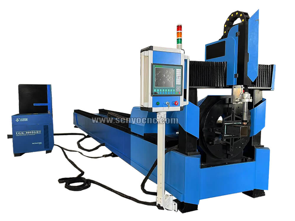 cnc plasma tube pipe cutting machine plasma pipe cutter for Stainless Steel aluminum copper