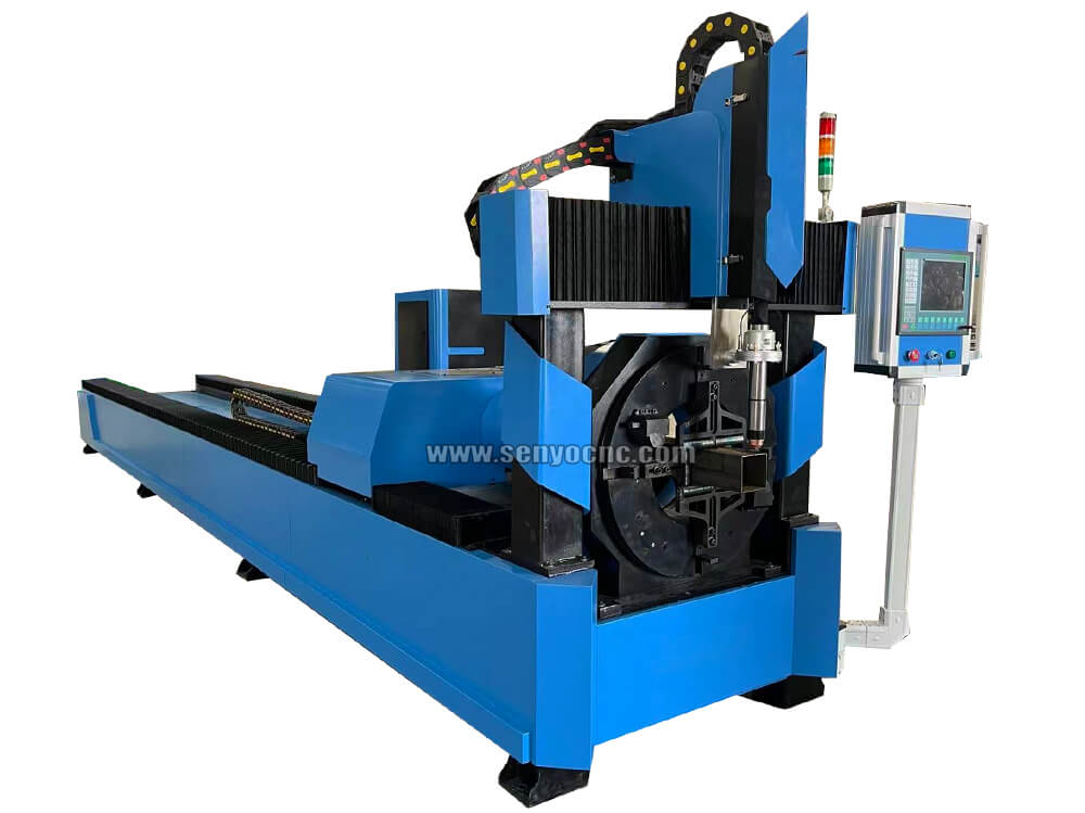 cnc plasma tube pipe cutting machine plasma pipe cutter for Stainless Steel aluminum copper