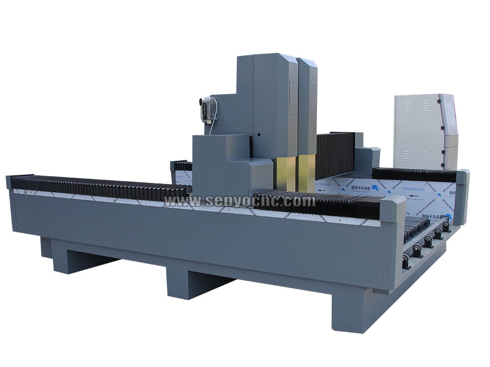 Industrial 3D Stone CNC Machine with Dual Spindles for Sale at Cost Price