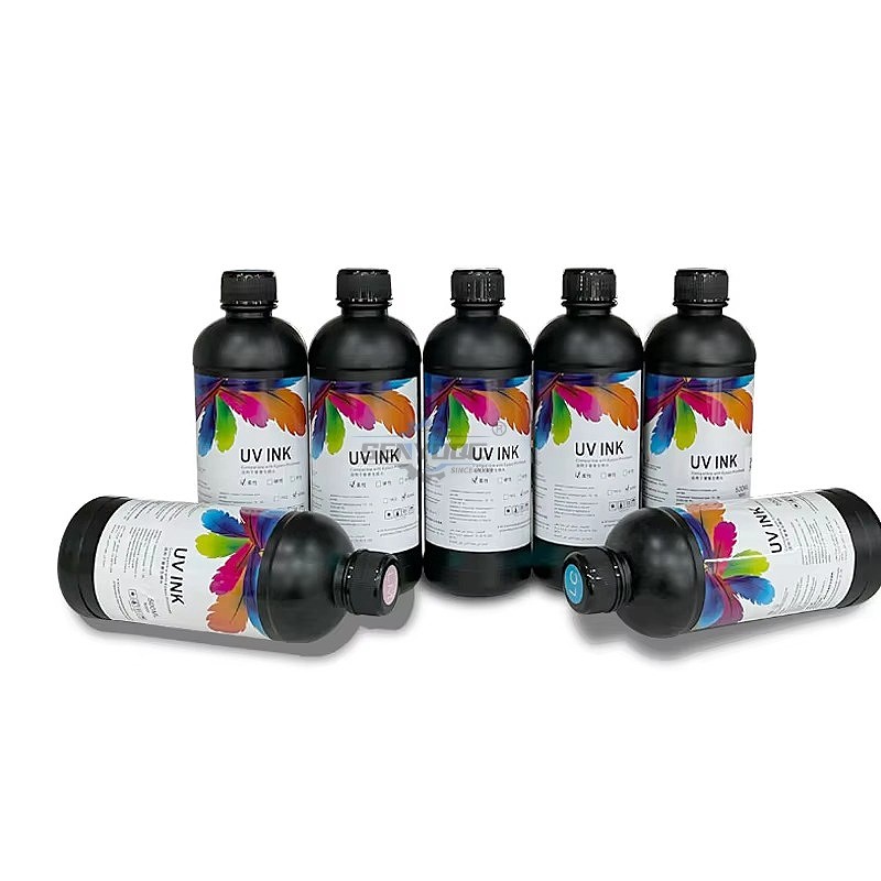 How does UV ink jet printer save UV ink?