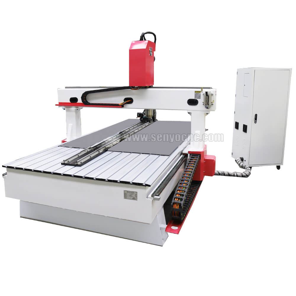 CNC Router Lathe Machine with 4th Rotary Axis