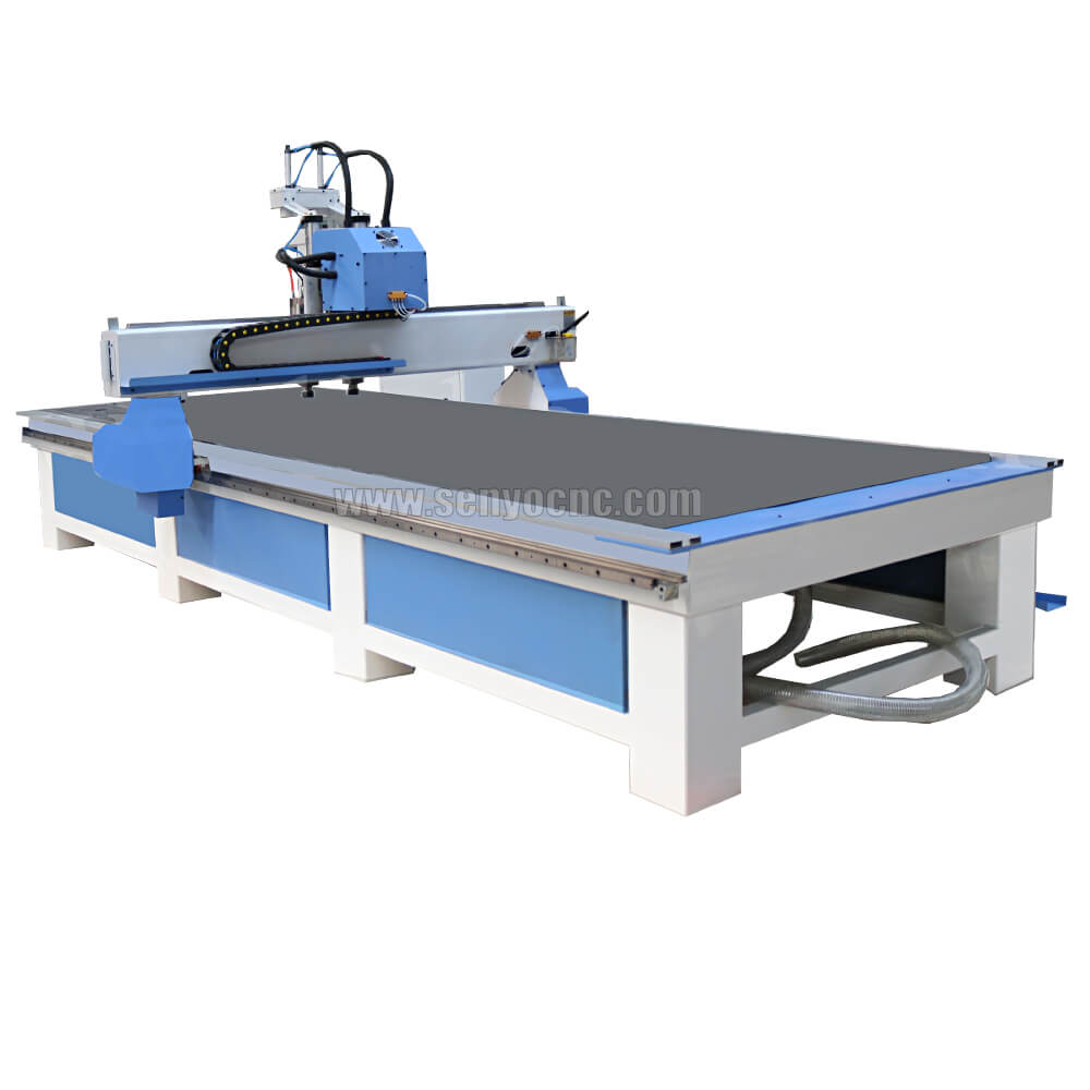 2 Spindle Full Automatic Wood Carving CNC Router atc cnc nesting machine