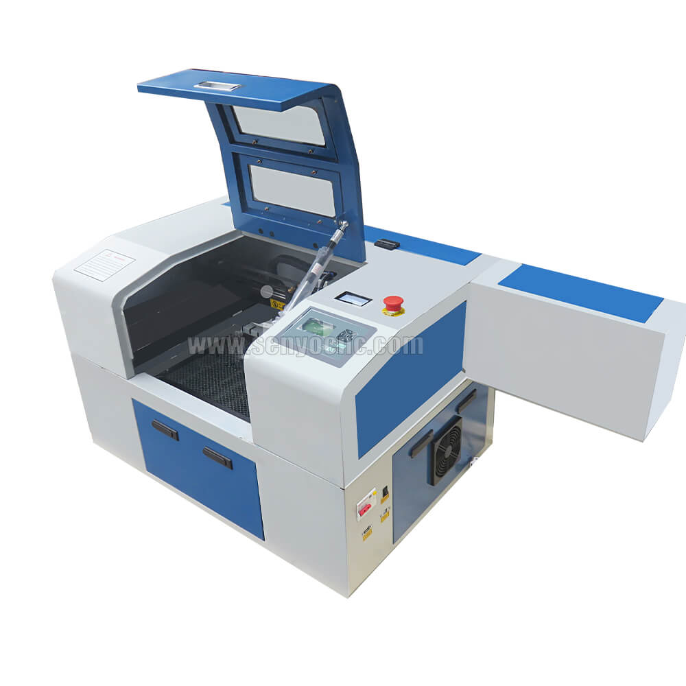 4030 portable mini co2 laser carving and desktop rubber stamp laser engraving machine