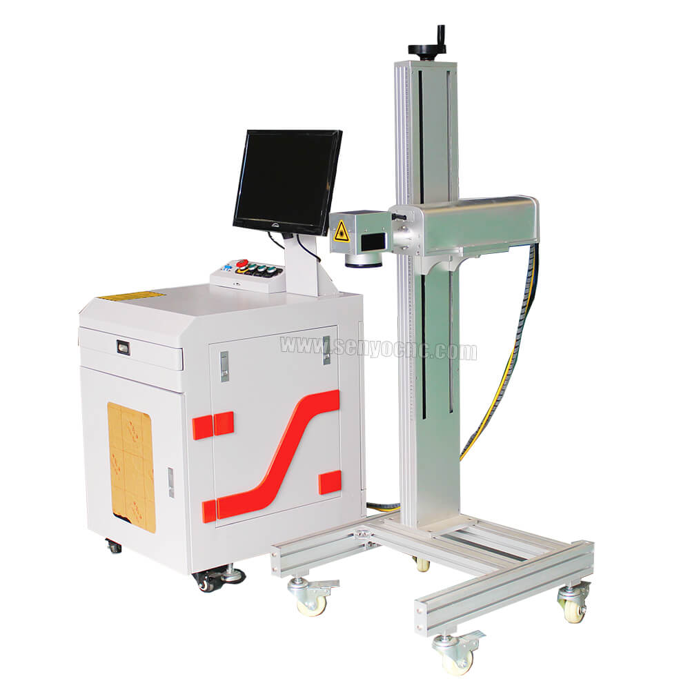 Detached Type Separate Table Fiber Customized laser marking machine