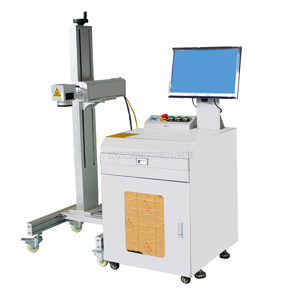 Detached Type Separate Table Fiber Customized laser marking machine