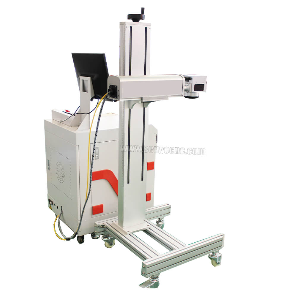 Detached Type Separate Table Fiber Customized laser marking machine