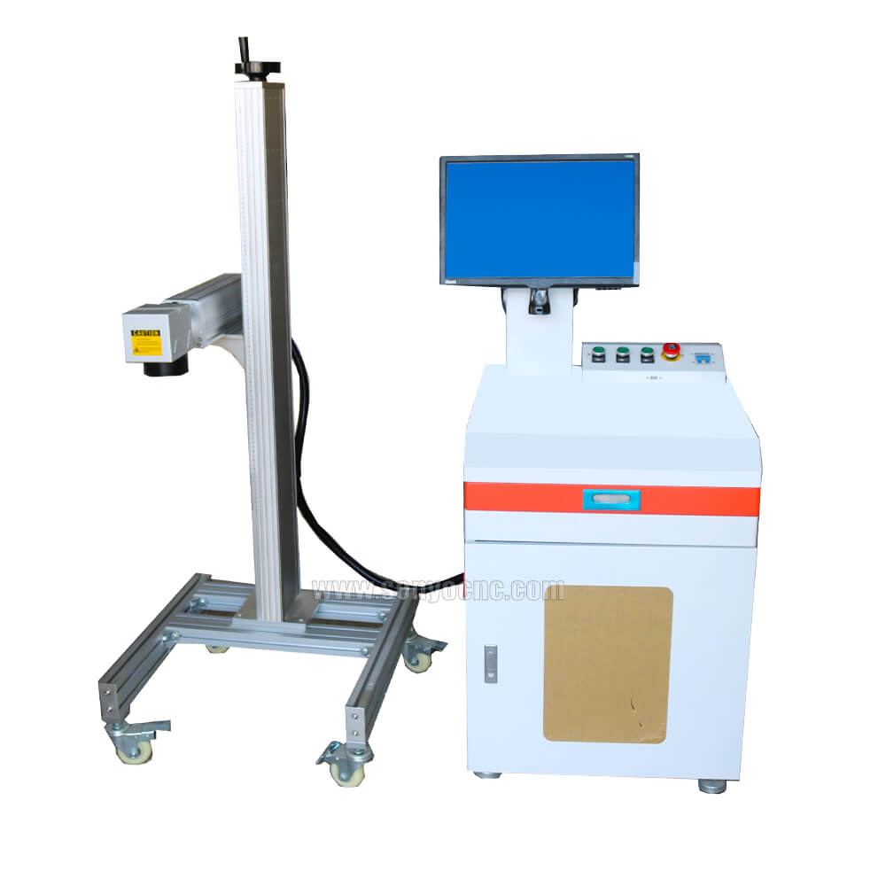 Detached Type Separate Table Fiber Customized laser marking machine