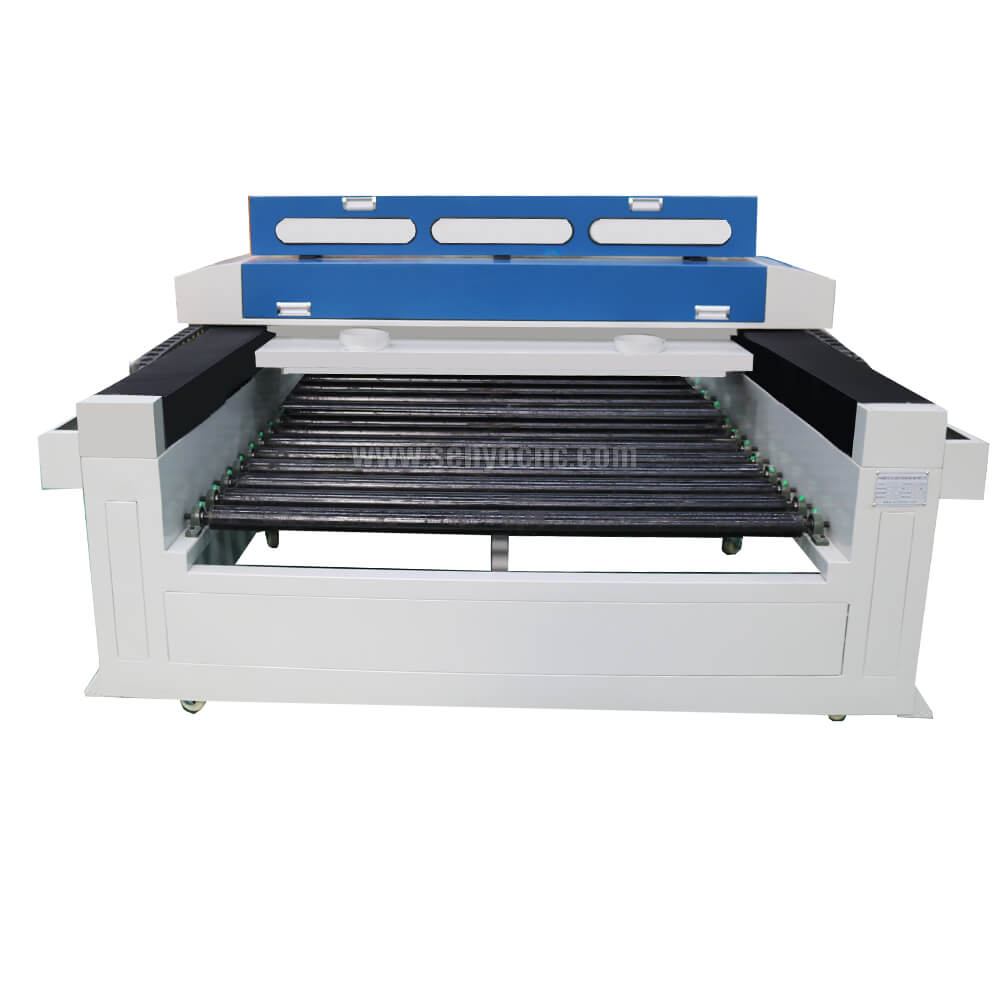 1325 Granite marble headstone laser engraving machine With Roller worktable