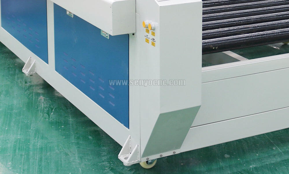 1325 Granite marble headstone laser engraving machine With Roller worktable