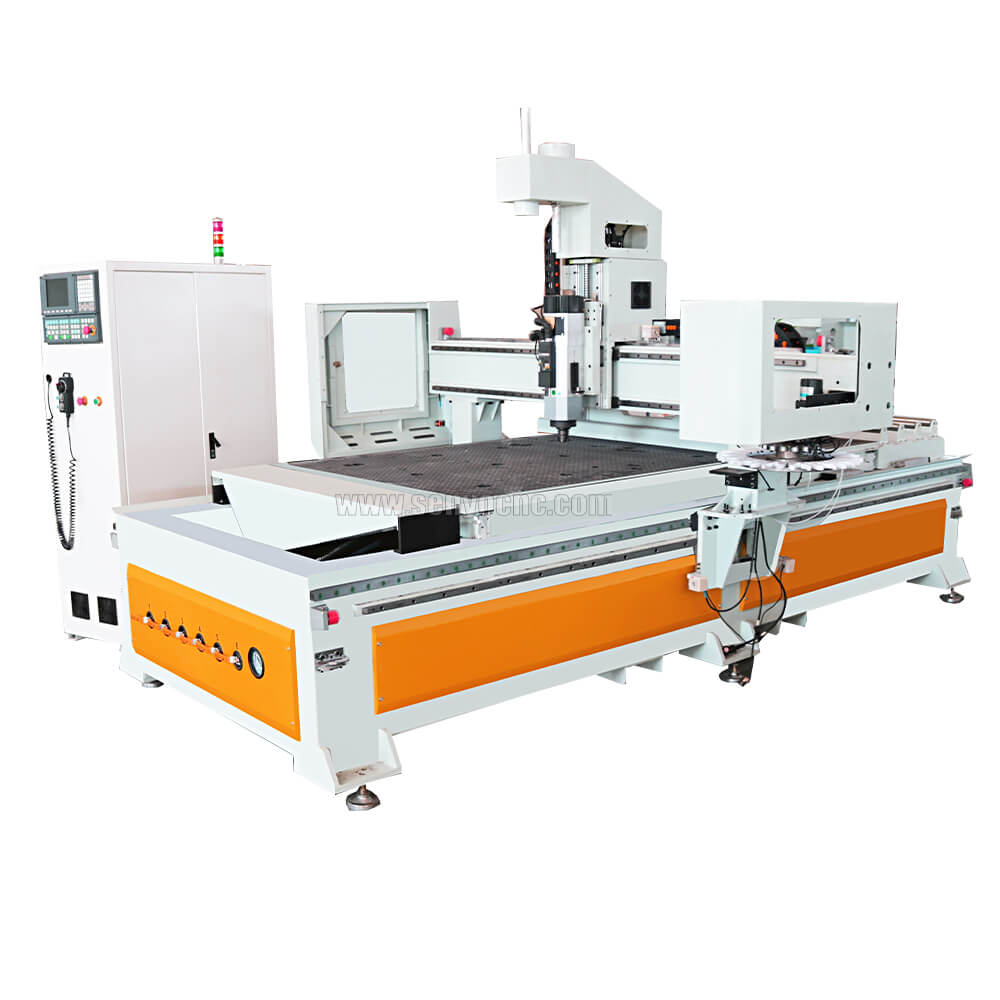 Industrial 5x10 CNC Woodworking Machine with Dual ATC Kits