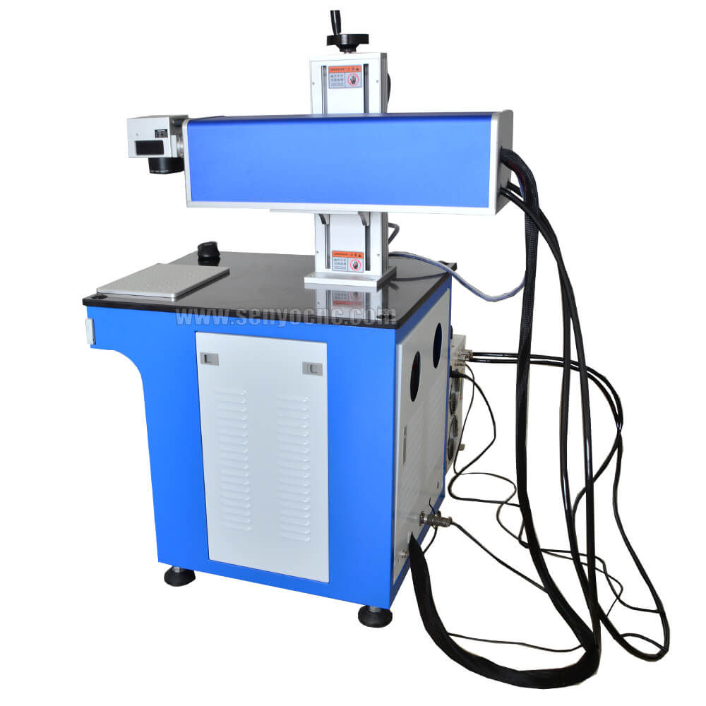 UV Laser Engraver 20W Laser Printing Marking Machine for stone metal plastic Jade and Agate