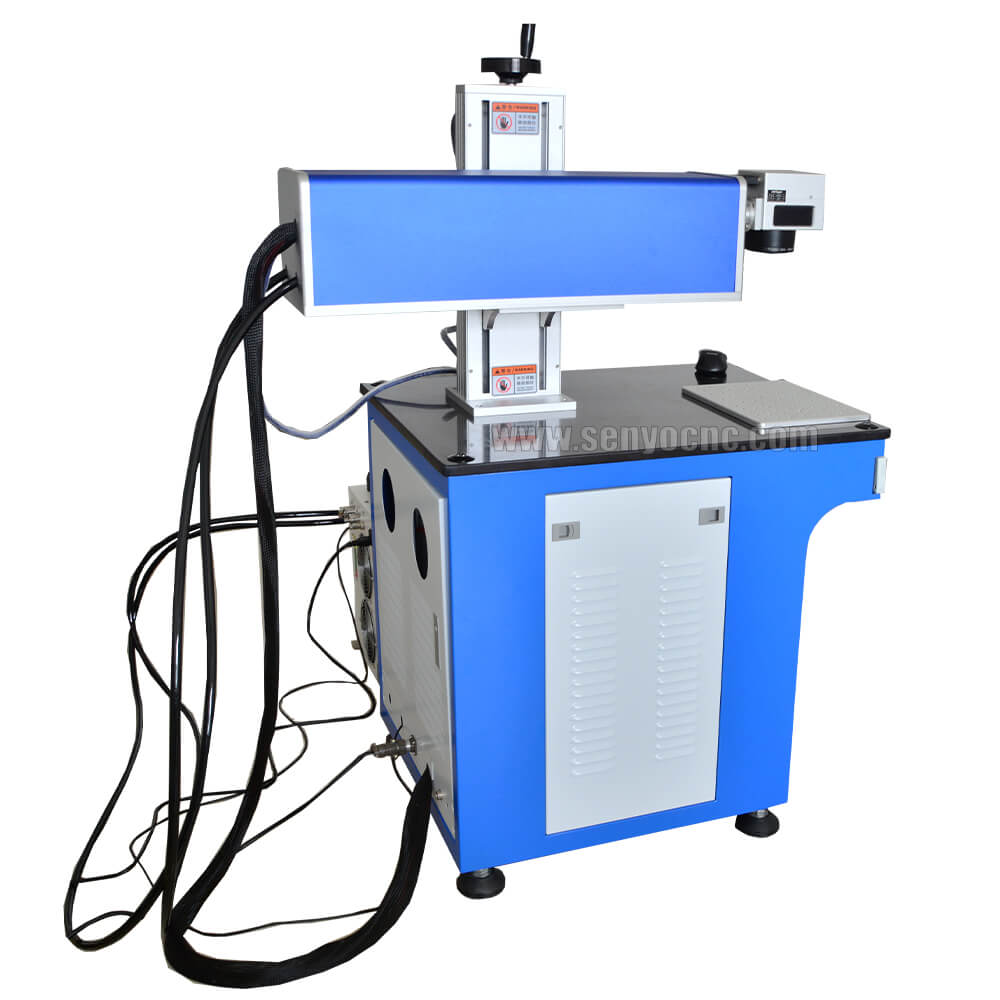 UV Laser Engraver 20W Laser Printing Marking Machine for stone metal plastic Jade and Agate