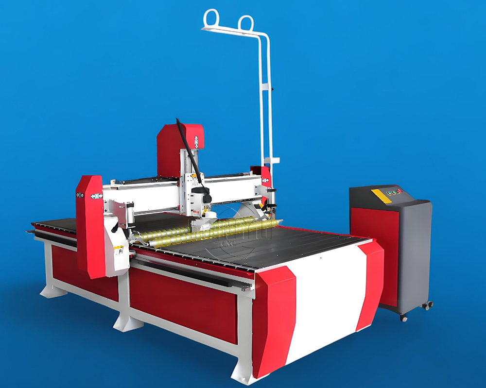 Wood CNC Router 1300X2500mm With Roller For Sale With Affordable Price