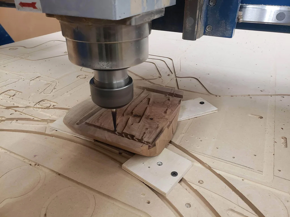 Relief Map on a CNC Router