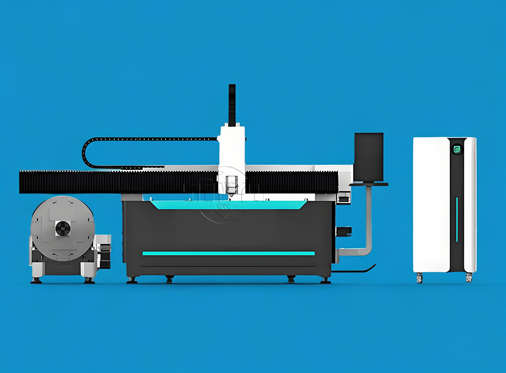 FIber Laser Cutting Machine 4 axis for Tube cutting