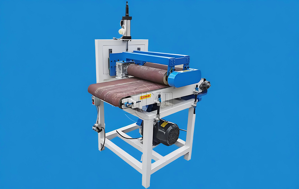 Wood Sanding Polish Machine In Test