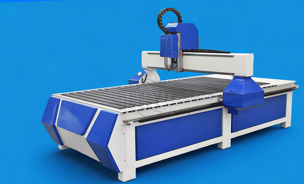 CNC Router 1300x2500 With NC-stuido Controller In Test