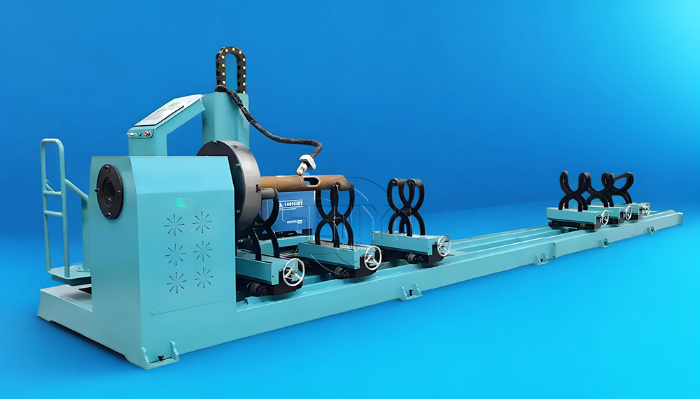 Plasma Tube Cutter Machine In Test