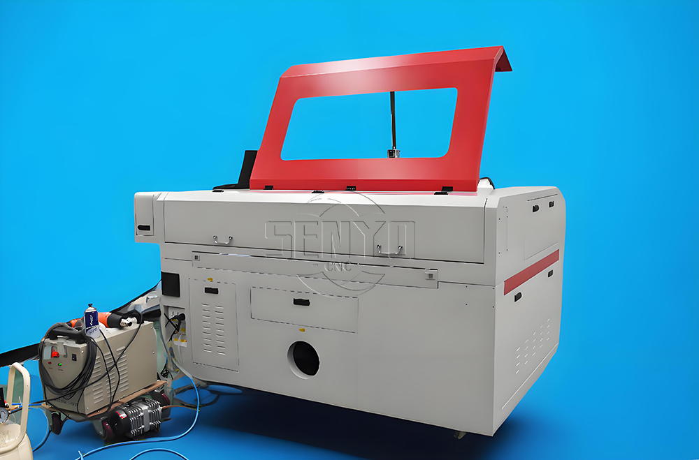 Industrial Laser Engraver Integrated Cooling System Leather Laser Etching  For sale