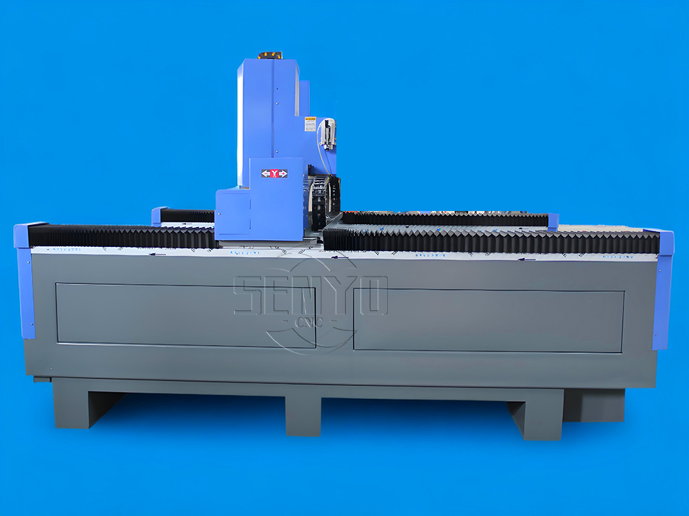 Double Heads 5.5kw Spindle and Saw Blade Carving Cutting 4AXIS Stone CNC Machine for Granite