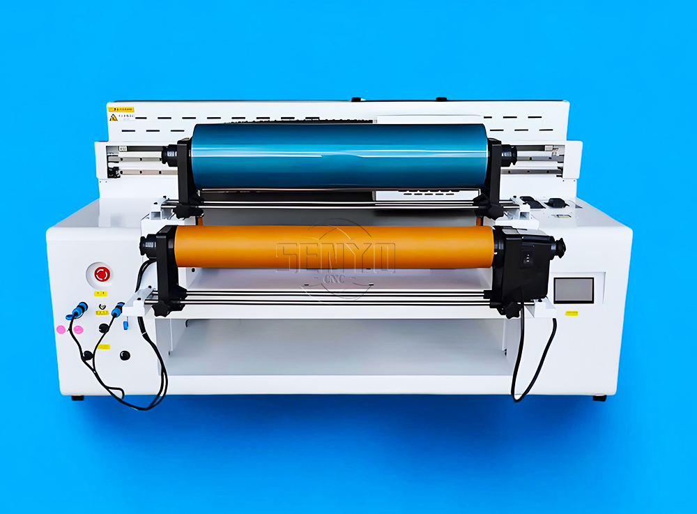 Best 6090 Hybrid UV Flatbed Roll-to-Roll Printer with Varnish PET Film Label Sticker Printing Machine