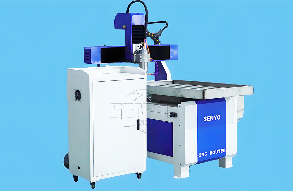 Best 6090 CNC Router for Aluminum Brass Metal Mould 600x900mm Small Version CNC Machine for Metal Engraving