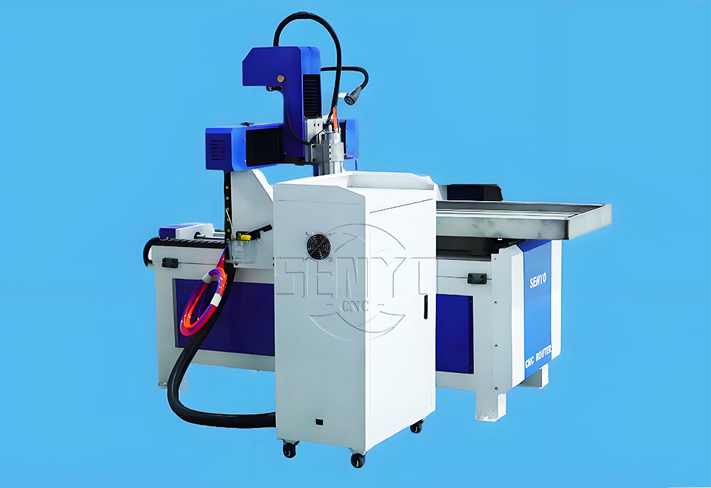 Best 6090 CNC Router for Aluminum Brass Metal Mould 600x900mm Small Version CNC Machine for Metal Engraving