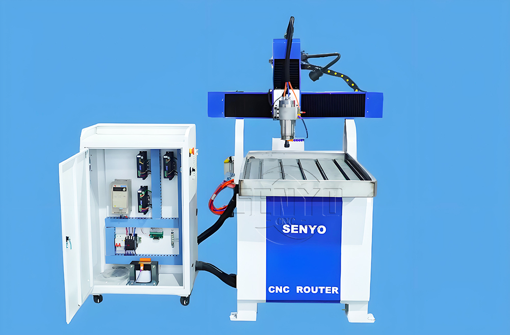 Best 6090 CNC Router for Aluminum Brass Metal Mould 600x900mm Small Version CNC Machine for Metal Engraving