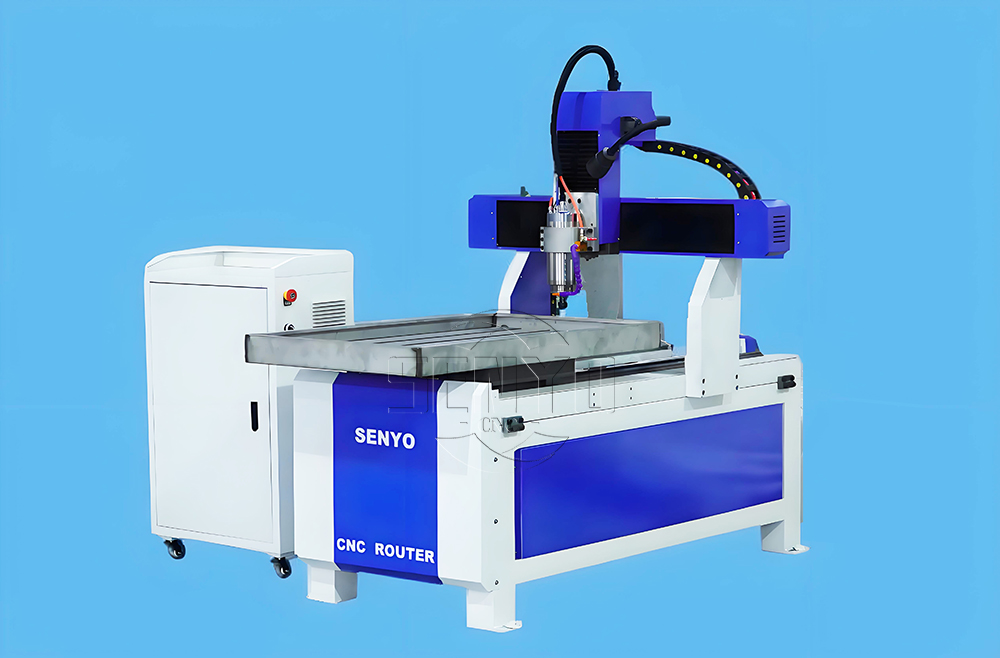 Best 6090 CNC Router for Aluminum Brass Metal Mould 600x900mm Small Version CNC Machine for Metal Engraving