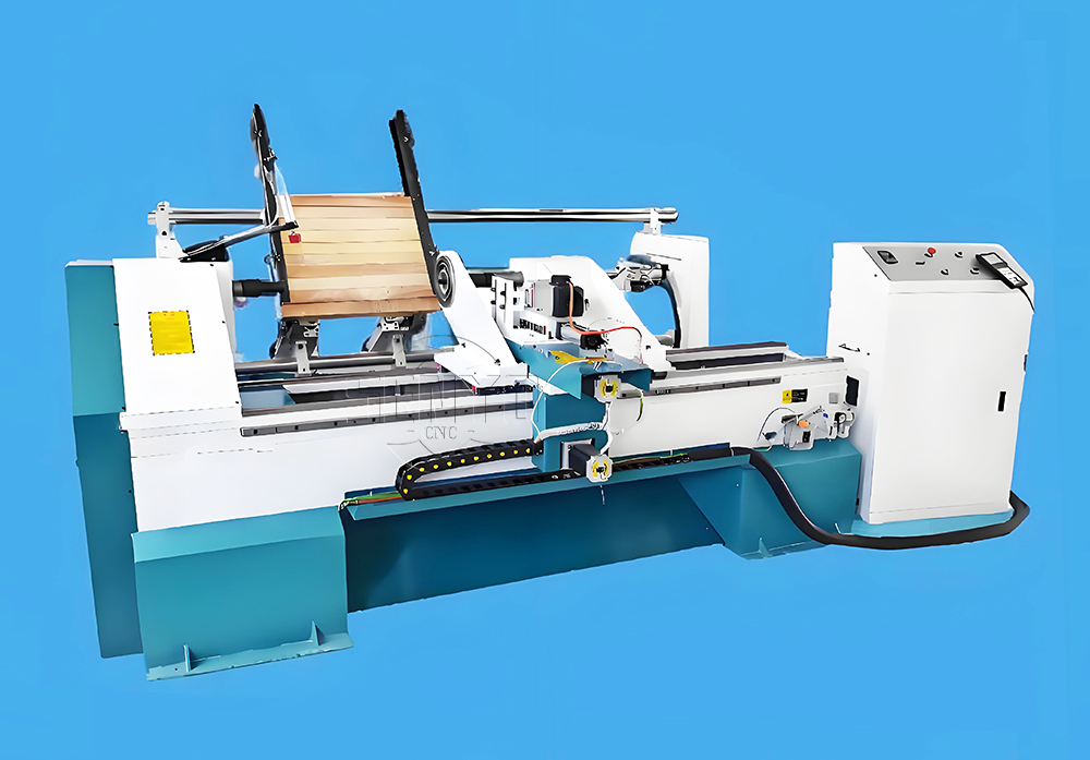 Auto Feeding CNC Wood Lathe Machine for Woodworking