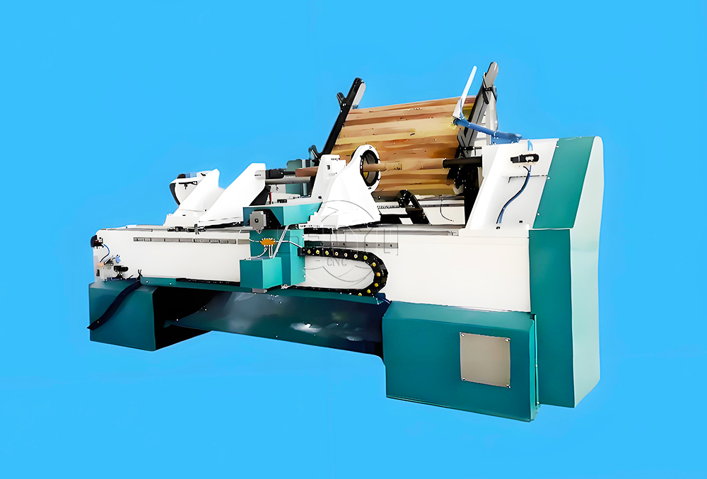 Auto Feeding CNC Wood Lathe Machine for Woodworking