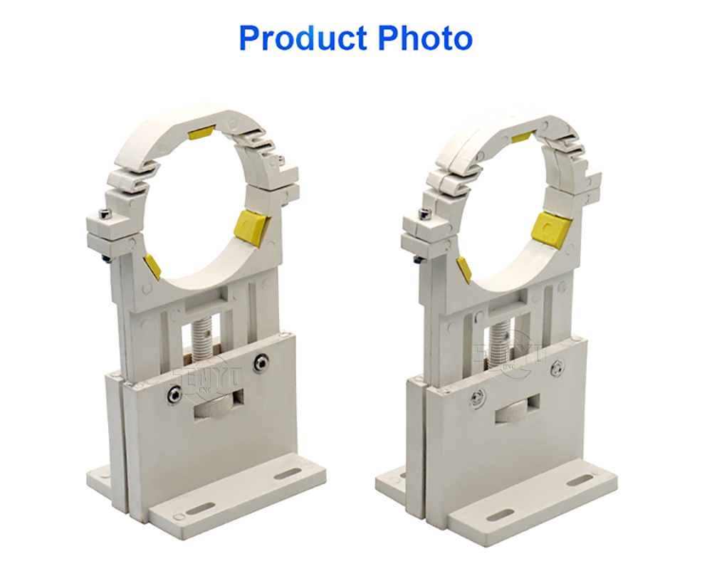 Co2 Laser Tube Holder Support Mount Flexible Plastic Diameter 80mm for 75-180W Laser Engraving Cutting Machine