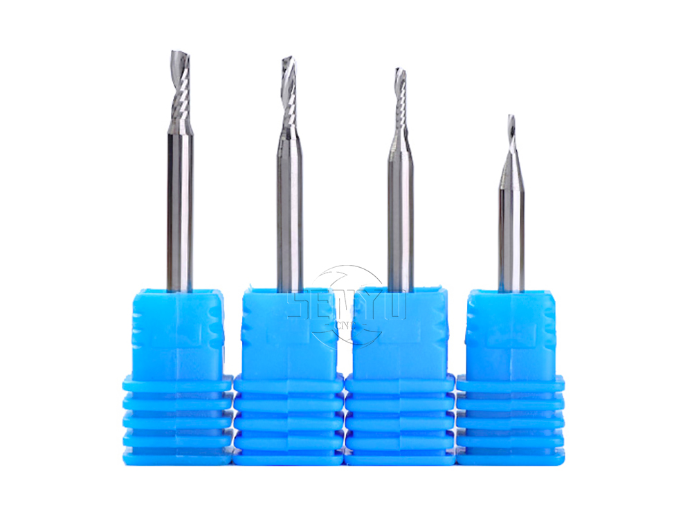 CNC Router Bits for Aluminum - Single Flute End Mill