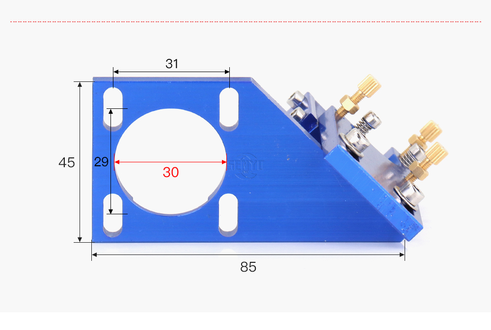 CO2 Laser Head Set Diameter 12 18 20mm for 2030 4060 5030 Mini Hobby Co2 Laser Engraving and Cutting Machine