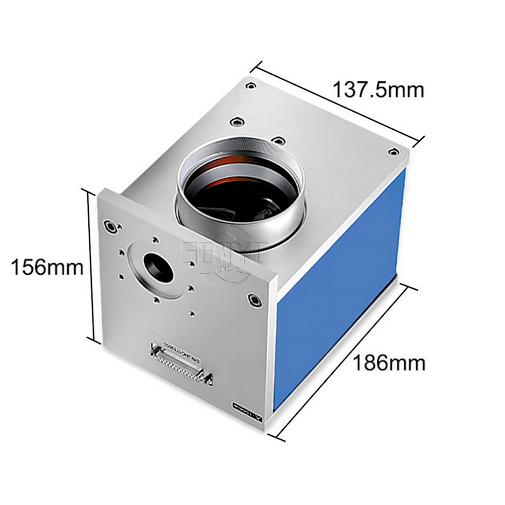 Co2 Fiber Laser Galvo Head Set RC2808 Input Aperture 20mm for Co2 Fiber Laser Marking Machine