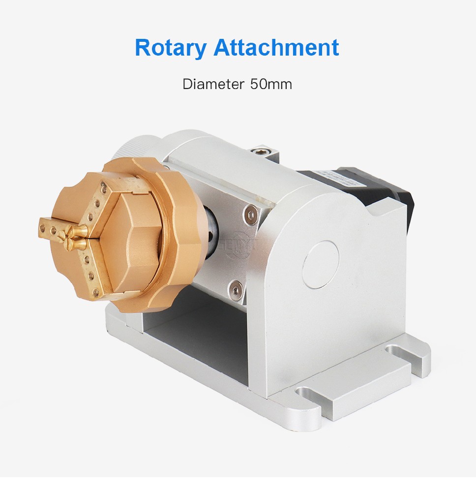 Rotary D50 Attachment for Laser Marking Machine