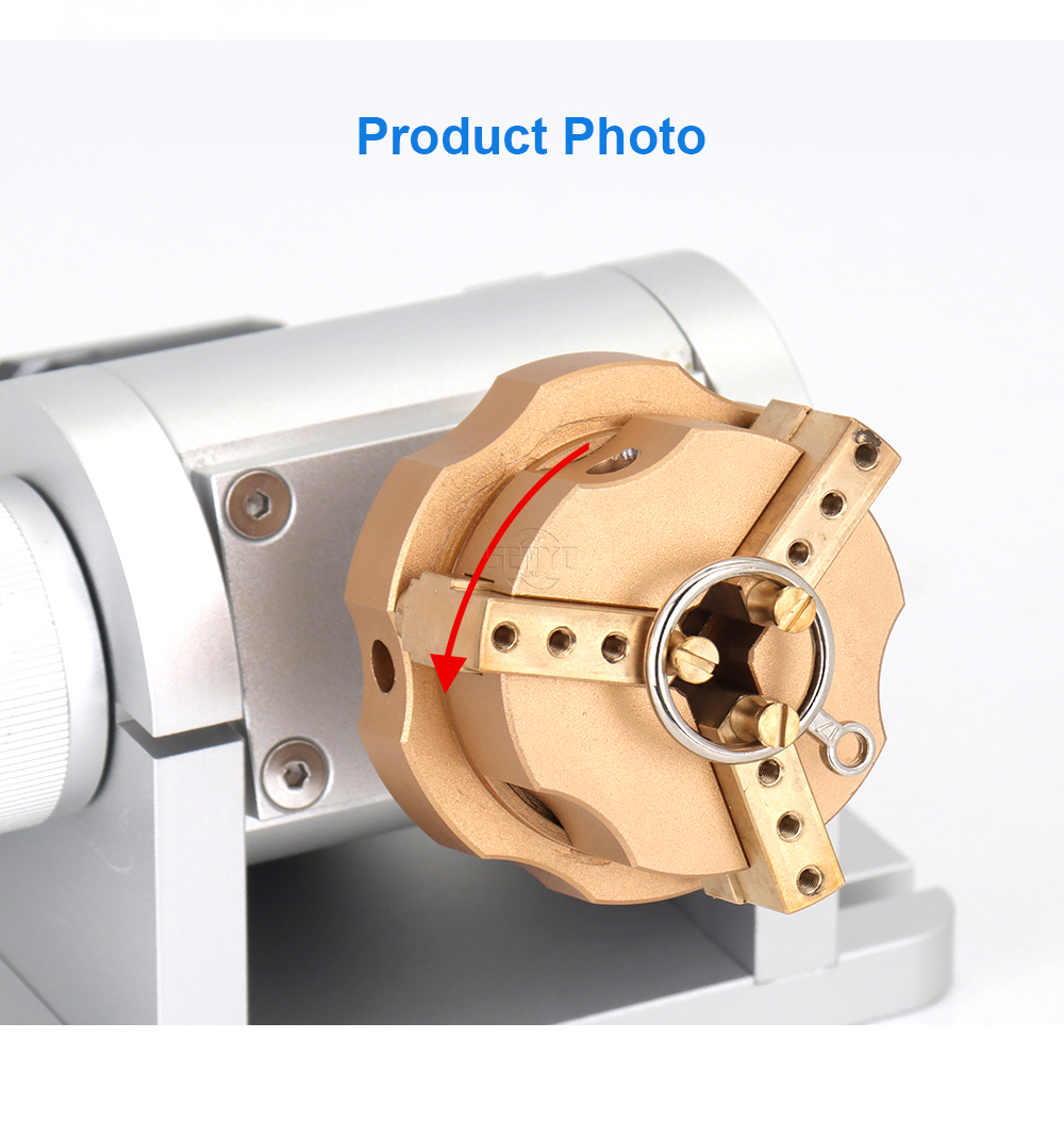 Rotary D50 Attachment for Laser Marking Machine