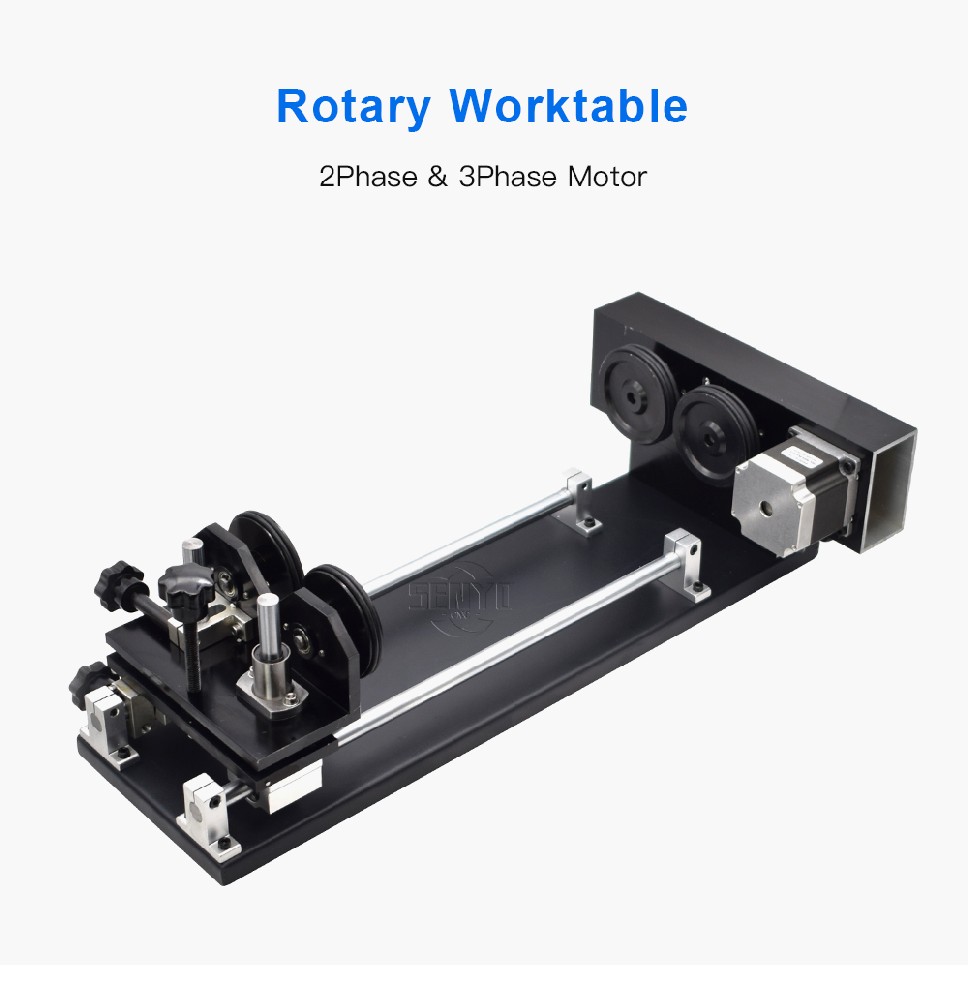 2/3 Phase Rotation Axis Rotary Engraving Attachment
