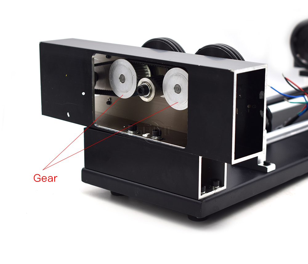 2/3 Phase Rotation Axis Rotary Engraving Attachment