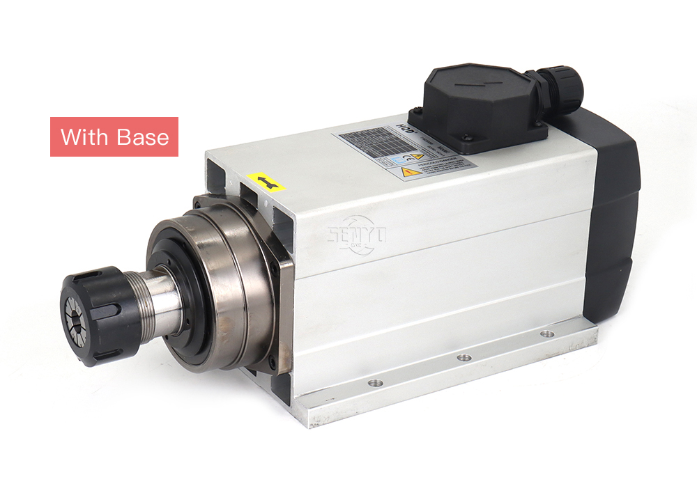 HQD CNC Spindle GDF60-18Z 4.5-6KW Air Cooled Spindle Motor 380V 220V 18000rpm ER32 300Hz