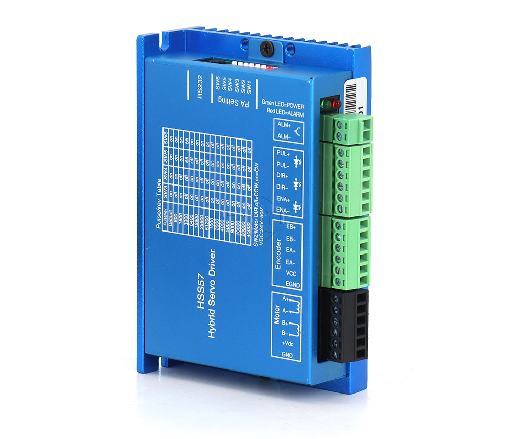 NEMA23 2N.m Closed Loop Stepper Motor Driver Kits 57HSE2N-D25 + HSS57