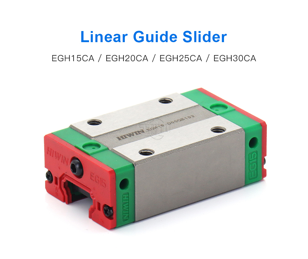 HIWIN EGH Series Linear Guide Slider EGH15CA EGH20CA EGH25CA EGH30CA EGH35CA for Linear Rail CNC Diy Parts