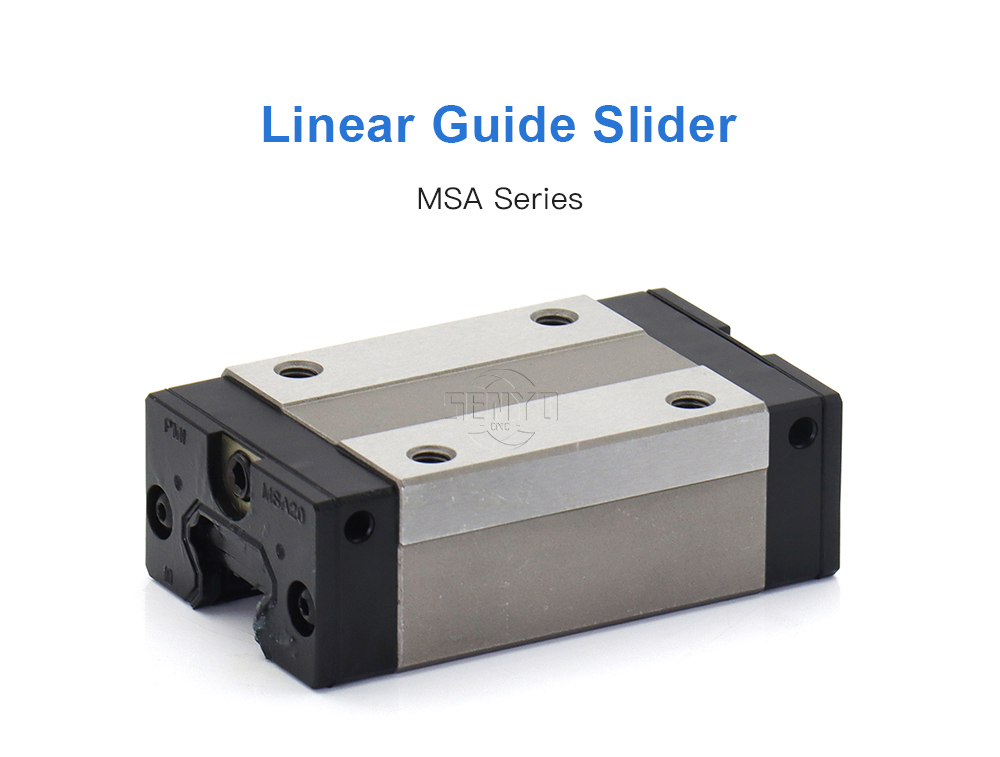 PMI MSA Series Guide Slider Block Linear Guideway Carriage