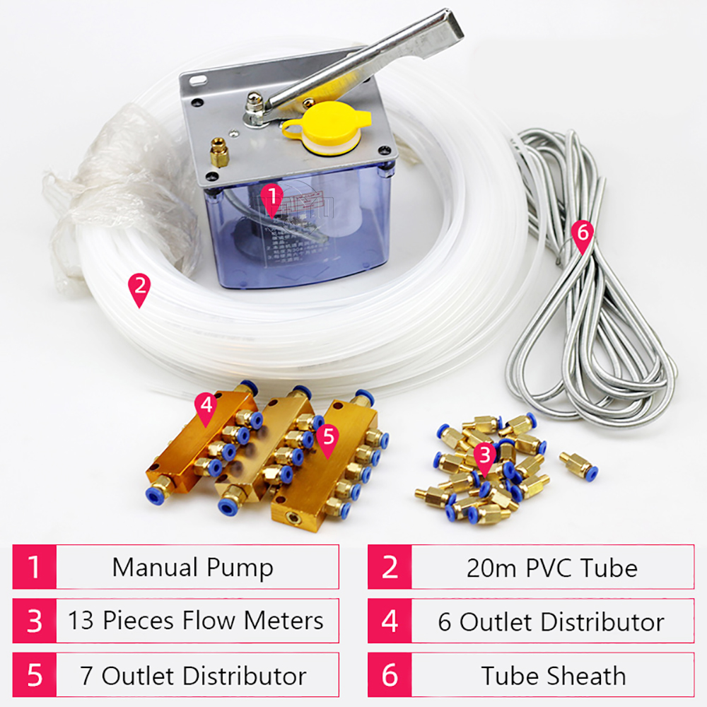 Hand Pressure Lubrication Pump Grinding Machine