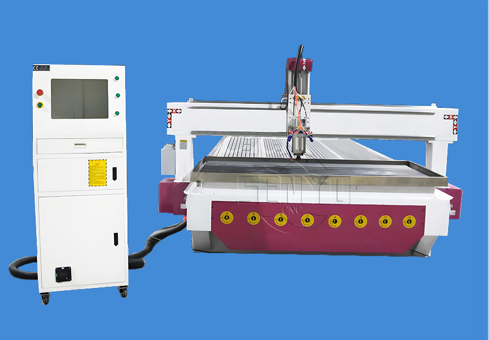 High-accuracy 3 Axis Woodworking Cabinet Door Making CNC Router for Wood Cut