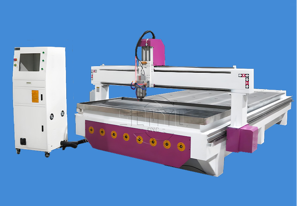High-accuracy 3 Axis Woodworking Cabinet Door Making CNC Router for Wood Cut