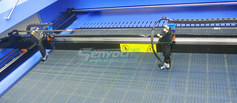 Dual-Head CO2 Laser Cutter Woodworking 1490 for Sale